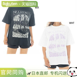 日本直邮Billabong 女款 Morphy SS TEE RASH 防晒衣短袖上衣防晒