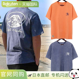 日本直邮RealBvoice 男士和女士 Buffalo Pigment T 恤BUFFALO PI