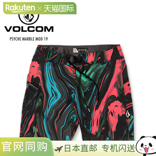 日本直邮VOLCOM PSYCHE MARBLE MOD-TECH TRUNKS 19 A0822305 泳