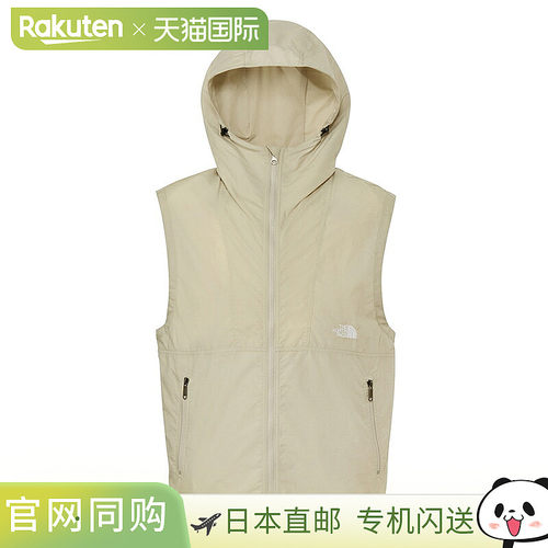 日本直邮THE NORTH FACE 轻便连帽背心男女通用NP22635
