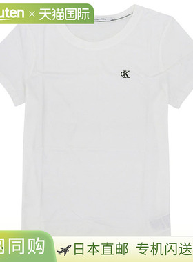 日本直邮Calvin Klein 女士T恤 M 棉质 白色 J20J212883WHM CALVI
