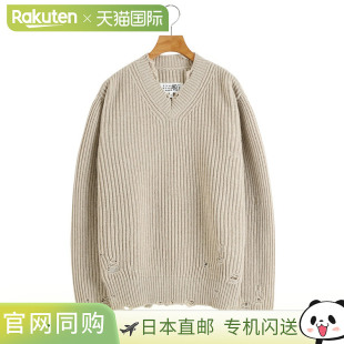 V领 Margiela S52HN0011 M13138 日本直邮MM6 ANN Maison