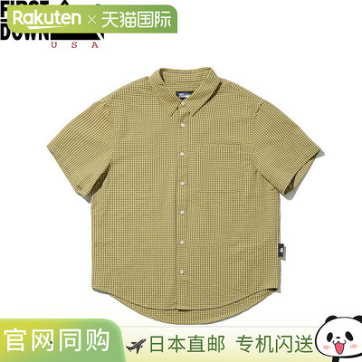 日本直邮FIRST DOWN SUCKER S/S SHIRTS First Down 足球短袖衬衫