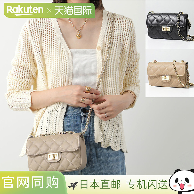 日本直邮andrea cardone 单肩包 1690 女士皮革绗缝迷你包斜挎包