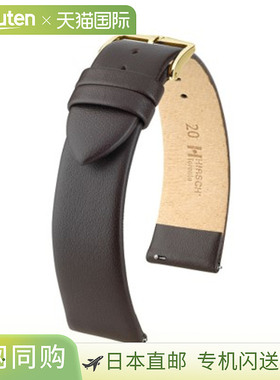 日本直邮03702010-1-20 HIRSCH Hirsch Toronto 皮革表带 替换表