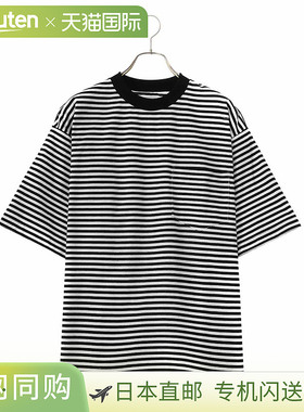 Ballast ark男女同款条纹T恤宽松舒适 BA07-T004