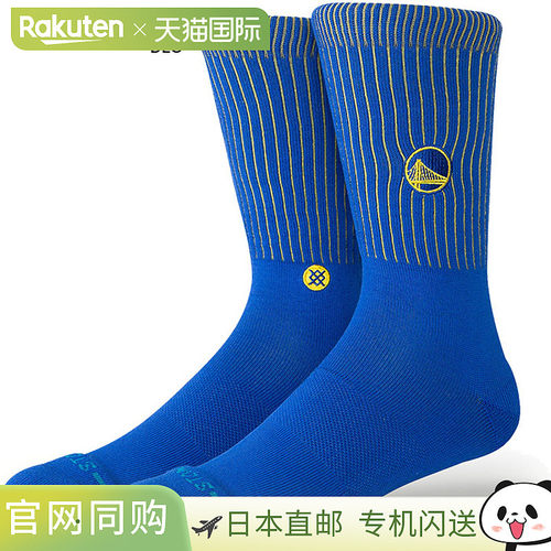 日本直邮Stance 男女勇士队徽章篮球袜A556D25WBC