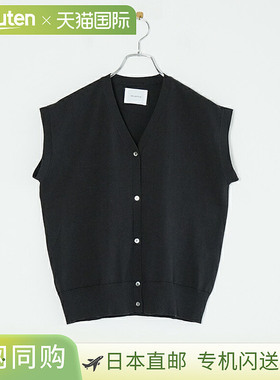 [1-122130] MIDIUMISOLID 无袖 V 领开衫