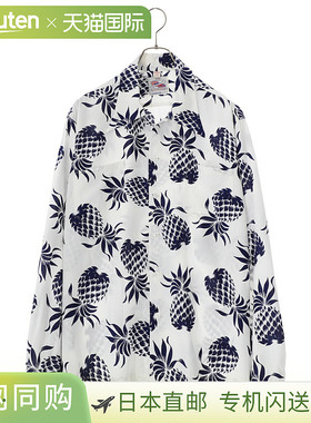 DUKE KAHANAMOKU L/S 人造丝夏威夷衬衫“DUKE'S PINEAPPLE” DK2