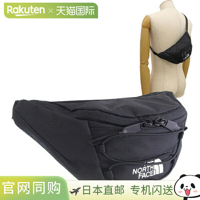 日本直邮THE NORTH FACE北面 男士女士腰包黑色 JESTER LUMBAR NF