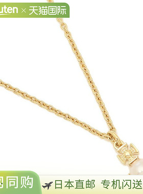 日本直邮Vivienne Westwood 女士金奶油色项链吊坠63020323 02R31
