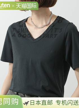 日本直邮MM6 Maison Margiela T恤 SH2GC0022 M20115 女士短袖剪V
