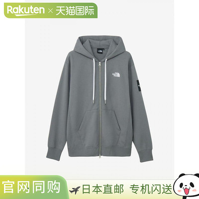 日本直邮The North Face 方形 Logo 全拉链夹克男女通用NT12335-S