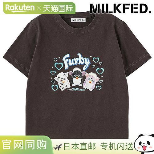 日本直邮MILKFED. 女士 Furby Compact 短袖T恤 [103261011009 SS