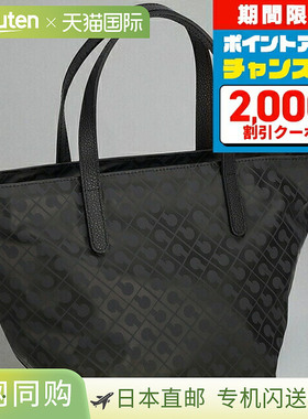 日本直邮GHERARDINI 女士手提包GHB0106 EXCAL黑色轻巧小巧奢华时