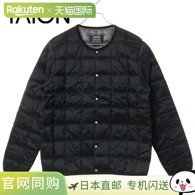 日本直邮TAION 圆领纽扣羽绒服 [TAION-104OS FW25] U 圆领纽扣羽