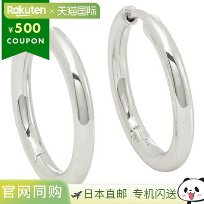 日本直邮Tom Wood 耳环 银色 女士 TOM WOOD 100191