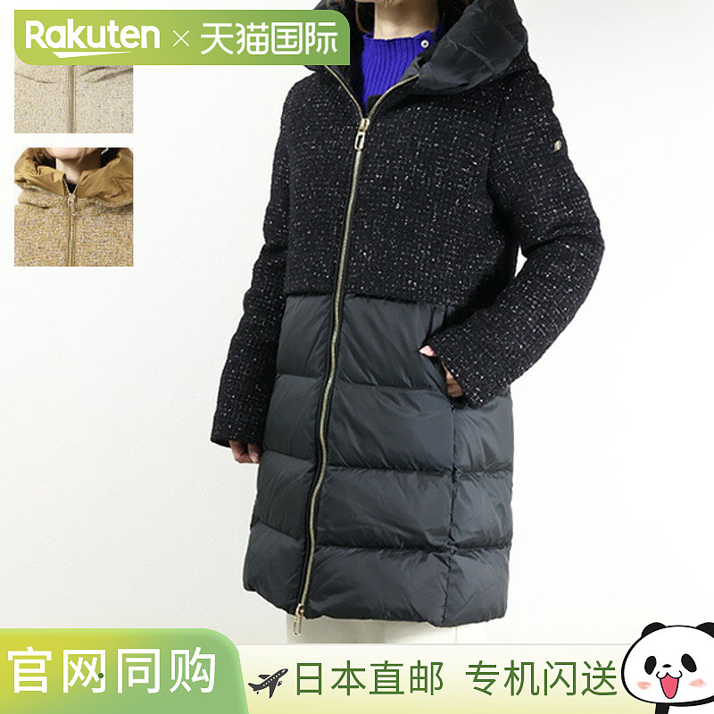 日本直邮 DUNO BALLON A ADRIA/FENIS 羽绒服中衣连帽花呢提花不