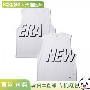 日本直邮NEW ERA 号高性能背心 Shadow Wordmark 白色 14410175