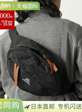 日本直邮GREGORY TAILMATE S 斜挎包男士尼龙 8L 斜挎包带标志黑
