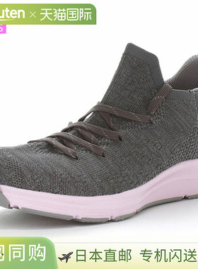 日本直邮MOONSTAR 女士 SNGY L27 钢色/淡紫色系带运动鞋一脚蹬款