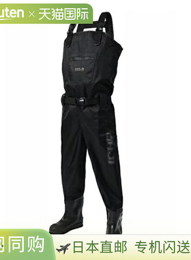 日本直邮Excel 420D 胸高涉水裤（毡针鞋底）OH-004P中号黑色