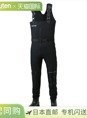 日本直邮Mazume 涉水裤 MZBF-815 Tidemania 氯丁橡胶涉水裤 黑色