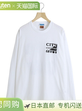 CITY COUNTRY CITY 棉质长袖 T 恤_CITY COUNTRY CITY CCC-243T01