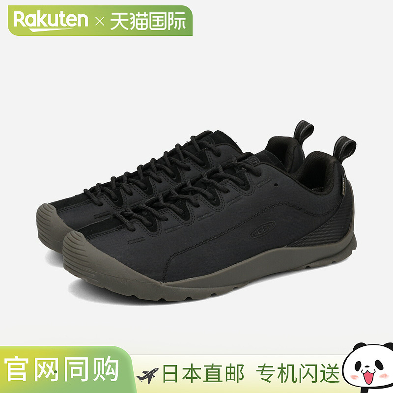日本直邮KEEN JASPER NYLON WP 男士低帮防水运动鞋（黑色）(1031