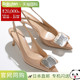 Rossi 女式 JAIPUR Gianvito SLING 高跟鞋 G95428.55RIC.VER