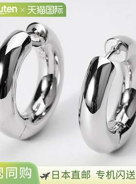 日本直邮Tomwood 耳环粗款 100147 S925 男女银