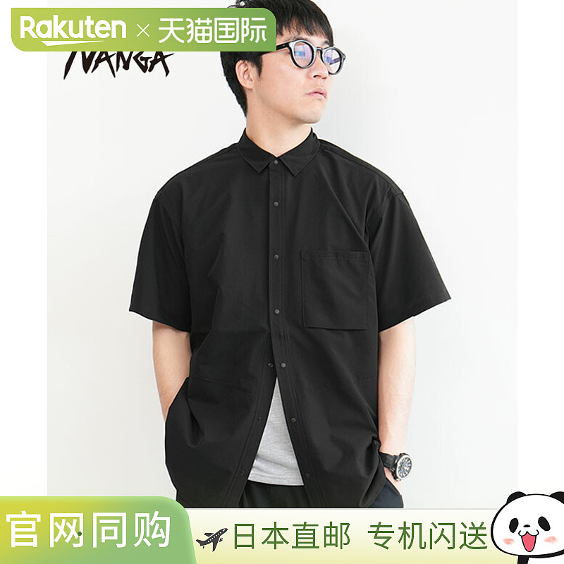 [NW2411-1E900] NANGA DotAir COMFY 春夏衬衫 Dot Air COMFY 短
