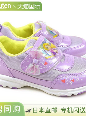 日本直邮迪士尼儿童运动鞋 DN C1363 魔术贴闭合抗菌防臭迪士尼公