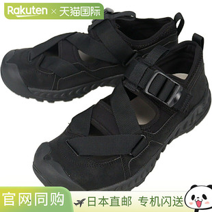 日本直邮KEEN Hoodzerra 凉鞋 黑/黑 1030481 GJOI