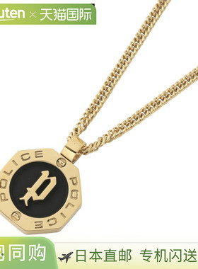 日本直邮POLICE 项链 Reinga REINGA 男士 金色 黑色 GN2102509
