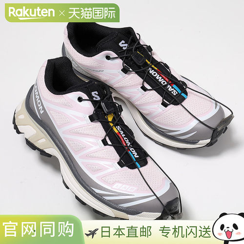 日本直邮SALOMON XT6 L49154600 女士低帮运动鞋采用 Ortholite 3