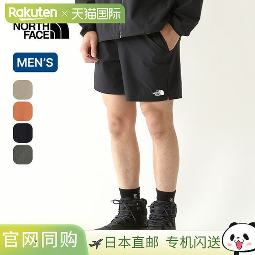 日本直邮THE NORTH FACE 北面弹性短裤 7英寸 男款 THE NORTH FAC