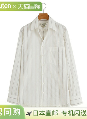 日本直邮beautiful people：【女士】双面棉丝JQ条纹衬衫：154510