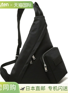 日本直邮MM6 Maison Margiela Numeric Slinge 斜挎包黑色男女MM6