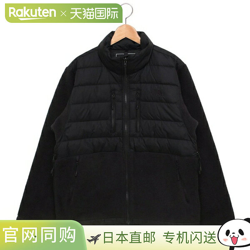 日本直邮The North Face RMST Denali Tech 混合保暖夹克黑色男士