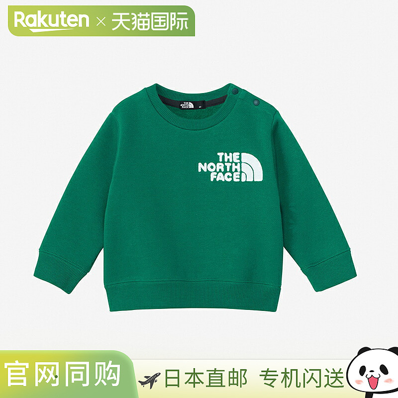 日本直邮THE NORTH FACE 儿童套头衫 Front View Crew Baby NTB62