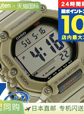 日本直邮卡西欧 CASIO 石英 电池 式 AE-1600H-5AV 数字 海外 型
