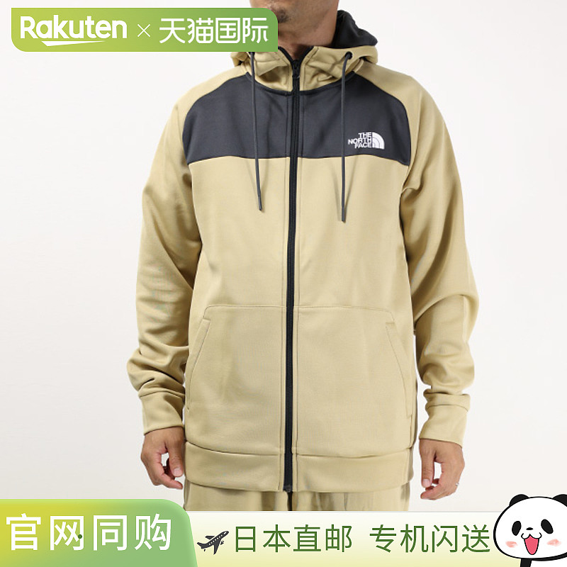 THE NORTH FACE REAXION 抓绒连帽衫拉链大衣外套长袖柔软拉绒男