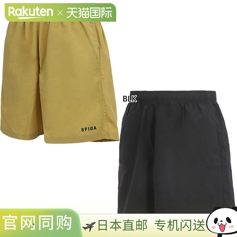 日本直邮Sfida 男女夏季宽松短裤健身训练服下装短裤休闲米色 SA2