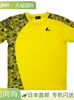 日本直邮LUCENT 网球羽毛球男士女士比赛球衣无领 XLH3333 短袖T