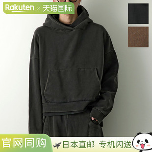 ENTIRE STUDIOS 厚重连帽衫 ES2125 男式套头衫，长袖，超大码，