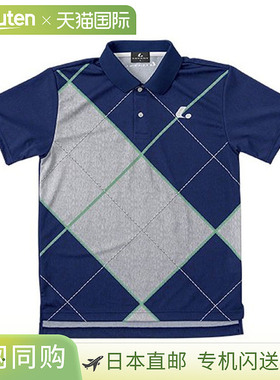 日本直邮LUCENT Polo 衫 男女通用比赛衫 短袖 上衣  防紫外线 吸