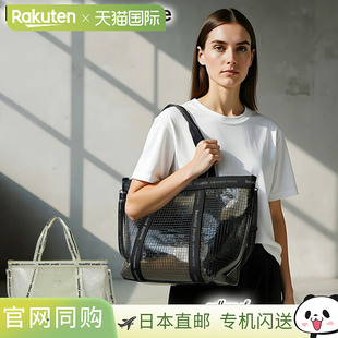 日本直邮Beautiful People 女士大号 A4 手提包轻便单肩包斜挎包L