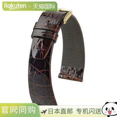 日本直邮02208010-1-20 HIRSCH Prestige 皮革手表带