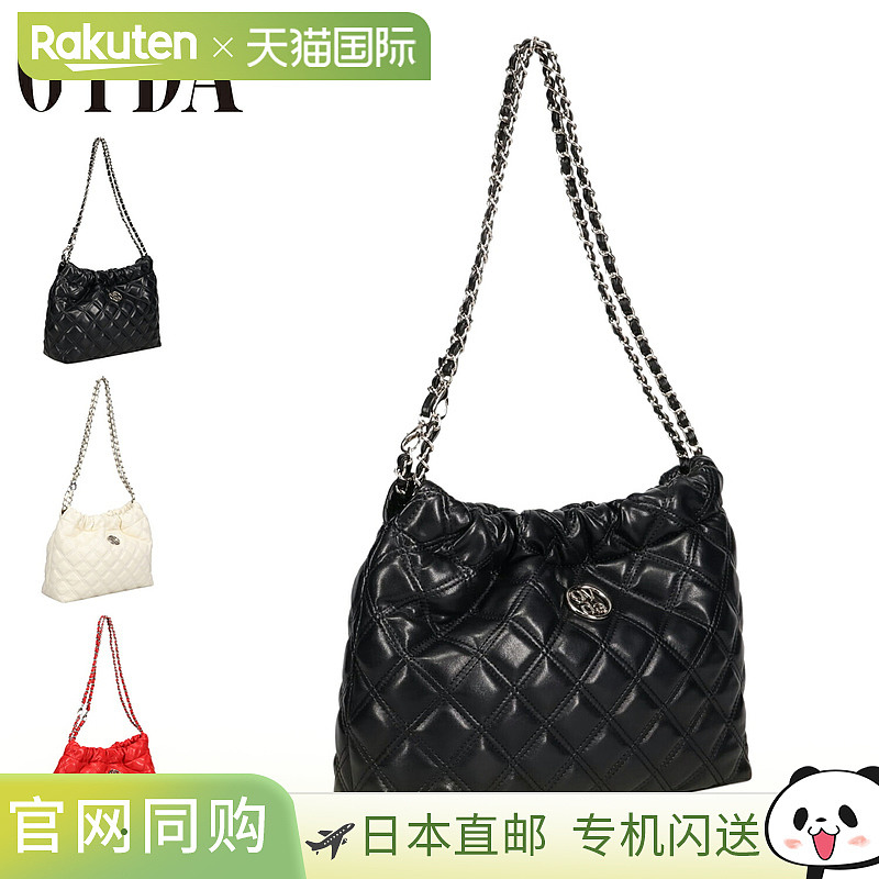 日本直邮GYDA Jada 包轻便女士斜挎手提包黑色白色红色GY-B356
